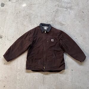 Carhartt Dark Brown Work Jacket